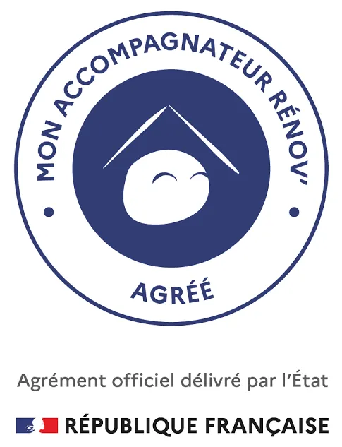 Logo officiel Mon Accompagnateur Rénov' Agréé ANAH